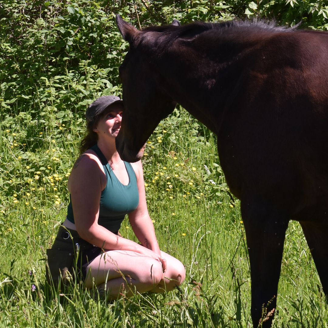 Morgane Bethelot, fondatrice d'Equiflore.